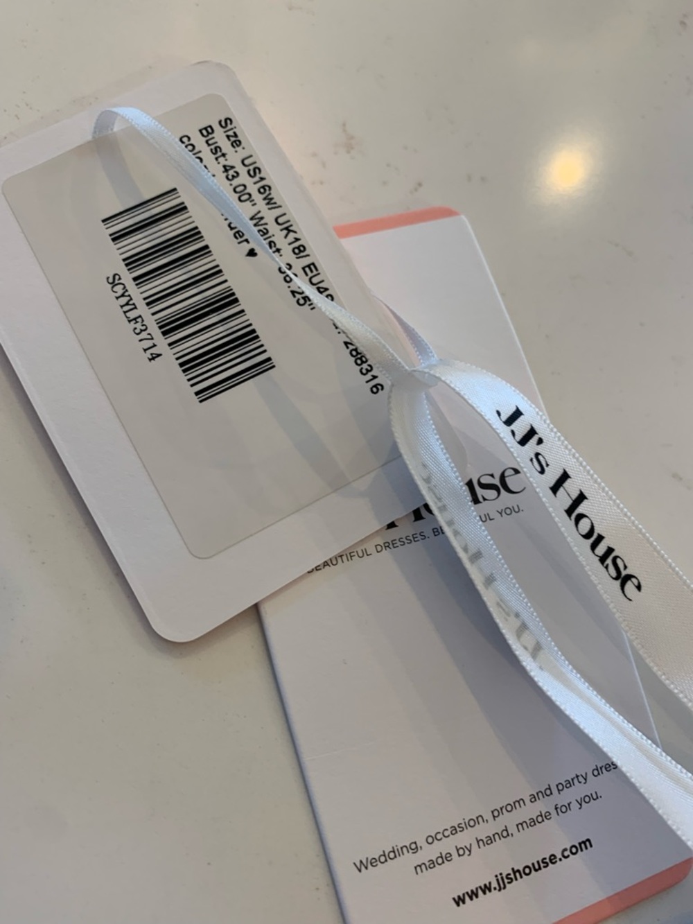 Light Blue Chiffon Gown Floor-Length Flutter Sleeve Woman’s Size 16W NEW (read) - Picture 8 of 13